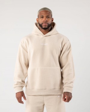Alphalete King Hoodie Miesten Huppari Vanilla | BOGCK-2150