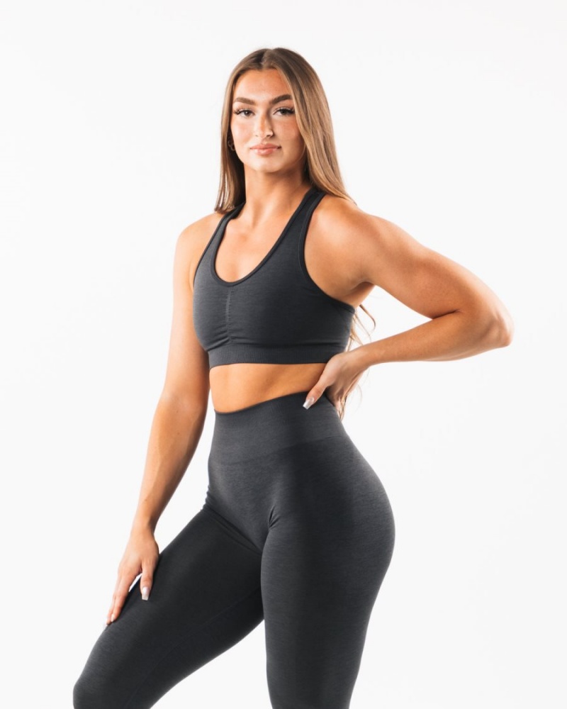 Alphalete Amplify Bra Naisten Urheiluliivi Shadow | ZDONP-4673