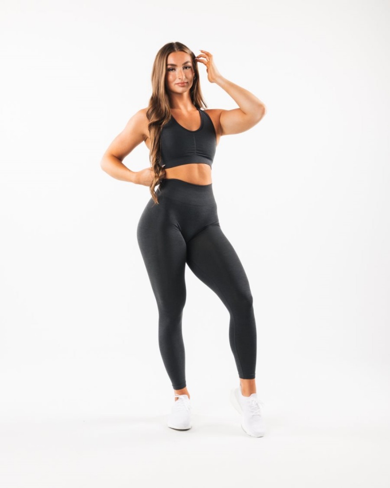 Alphalete Amplify Bra Naisten Urheiluliivi Shadow | ZDONP-4673
