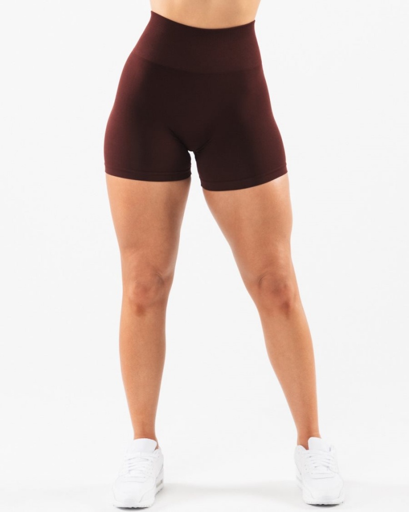 Alphalete Amplify Lyhyt 4.5" Naisten Shortsit Sangria | DILFP-6784