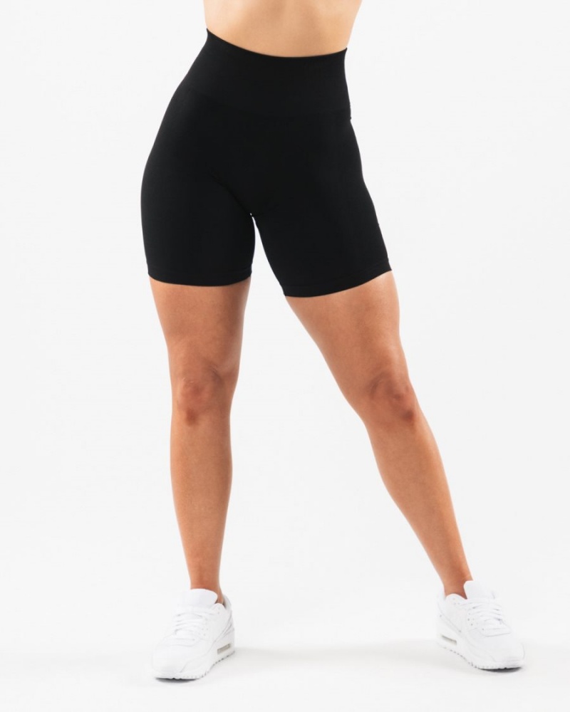 Alphalete Amplify Lyhyt 6.5” Naisten Shortsit Mustat | THRAK-9805