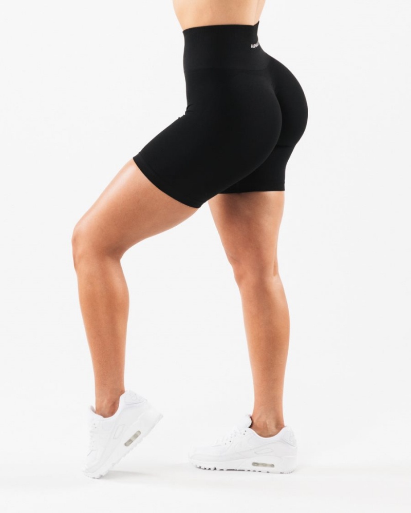 Alphalete Amplify Lyhyt 6.5” Naisten Shortsit Mustat | THRAK-9805