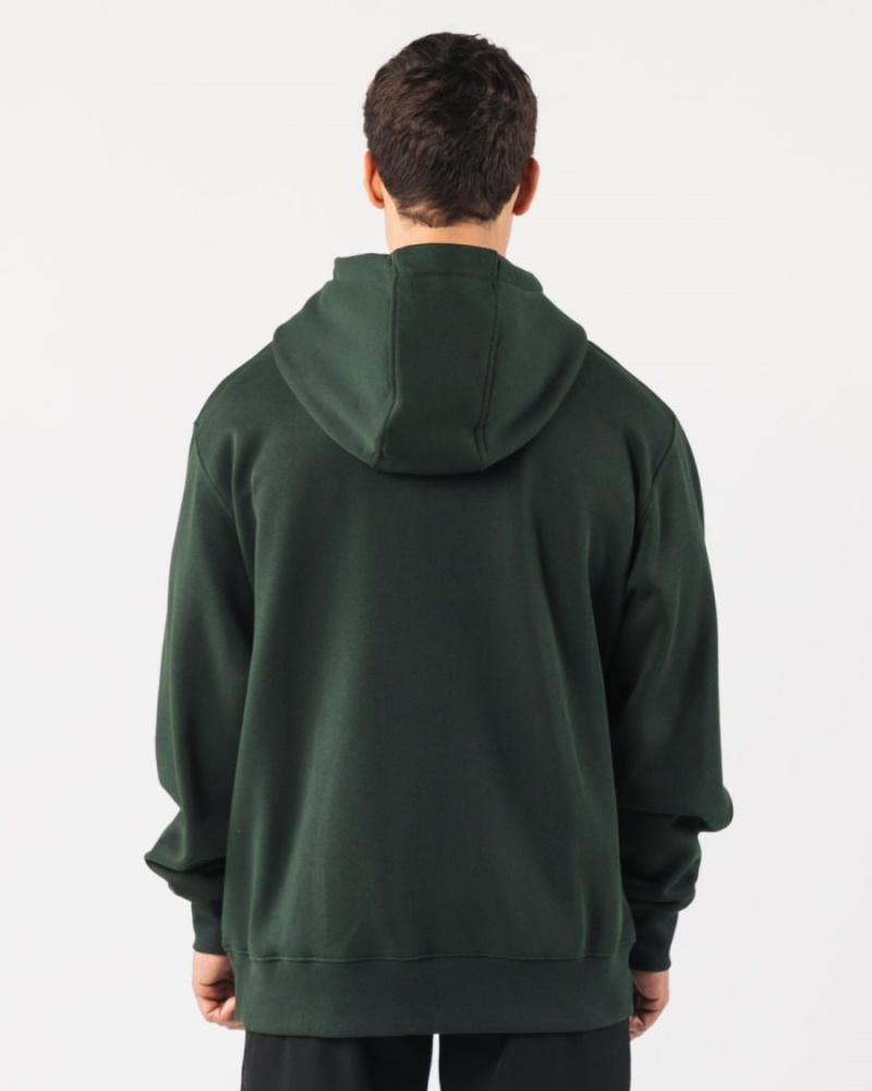 Alphalete Core Hoodie Miesten Huppari Evergreen | FARWH-9543