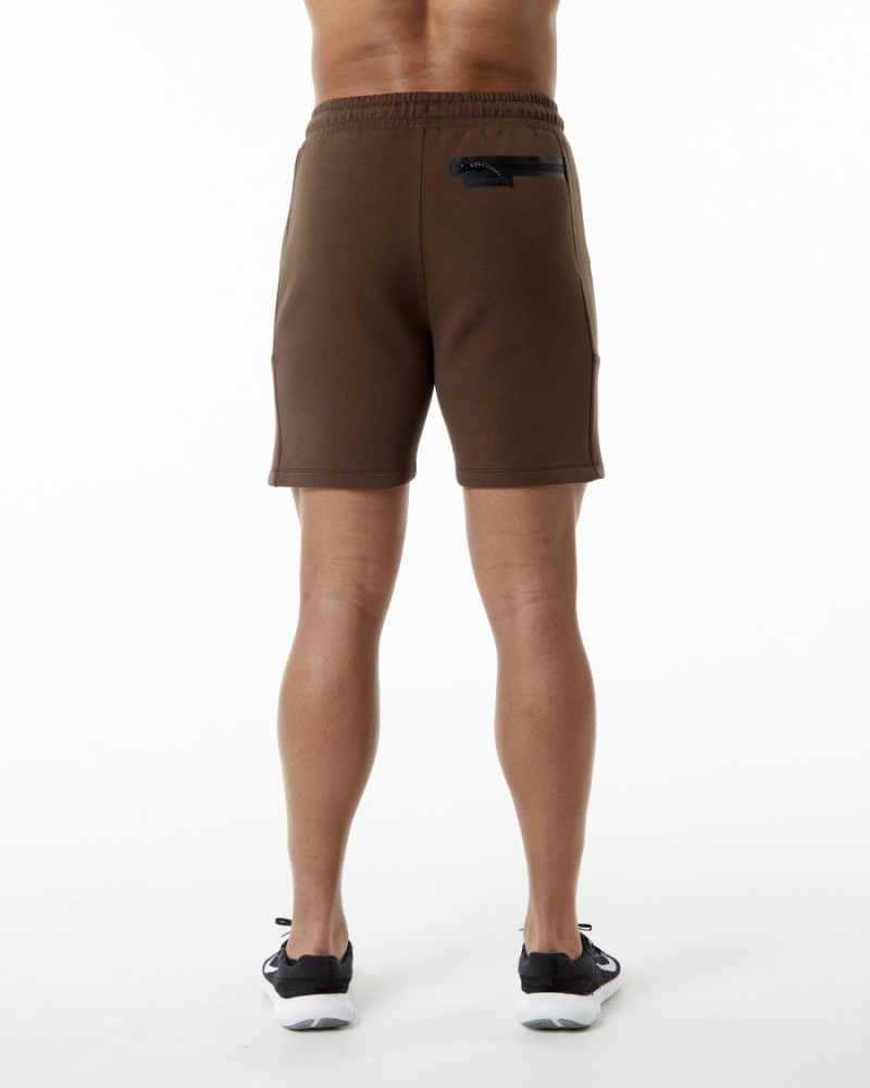 Alphalete ELMTS Urheilulliset Lyhyt 6" Miesten Shortsit Ruskea | WIDFA-7635