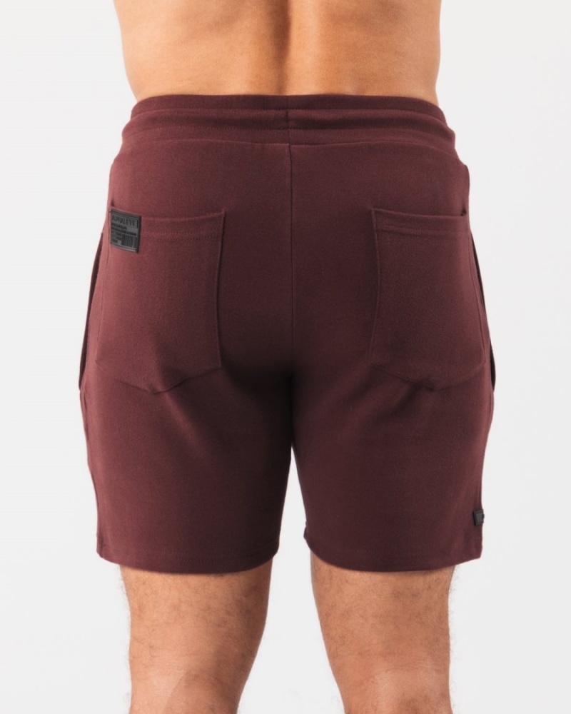 Alphalete Identity Lyhyt 6” Miesten Shortsit Sangria | EBXHO-8269