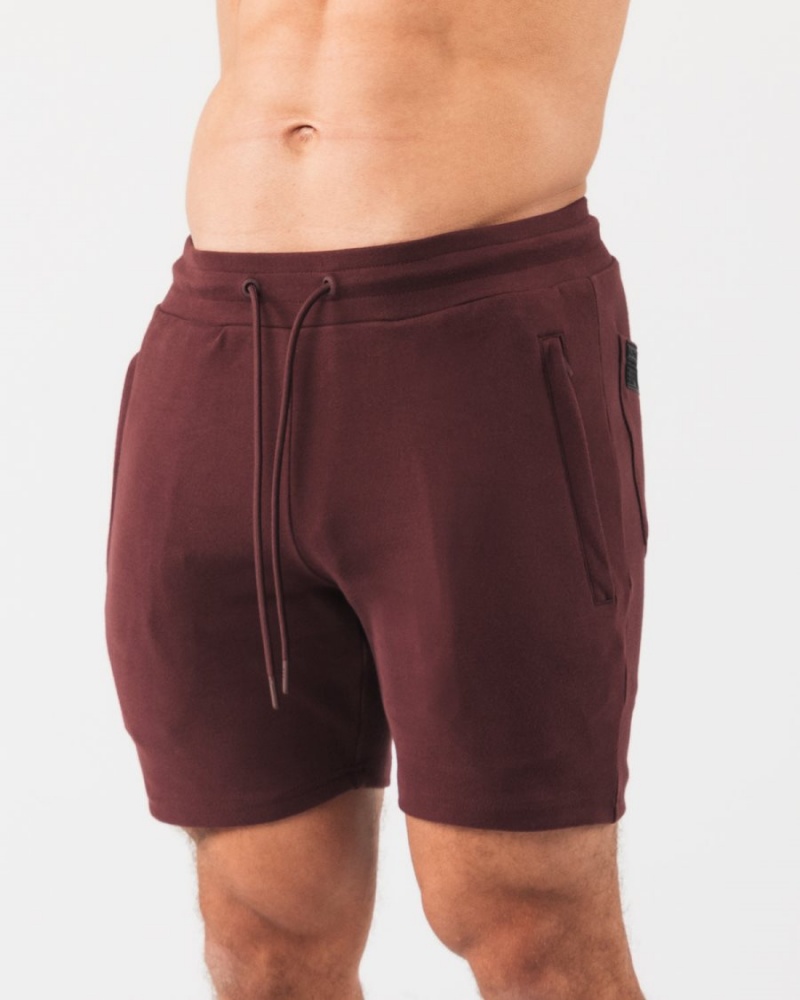 Alphalete Identity Lyhyt 6” Miesten Shortsit Sangria | EBXHO-8269