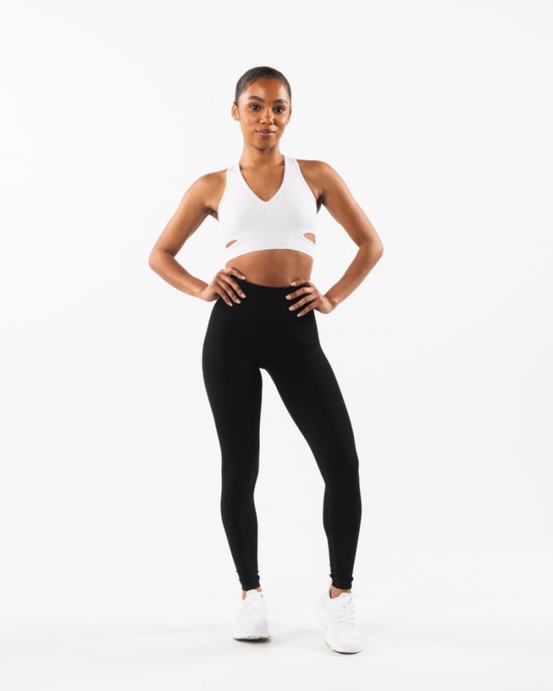 Alphalete Stratus Bra Naisten Urheiluliivi Valkoinen | AXCVB-7241