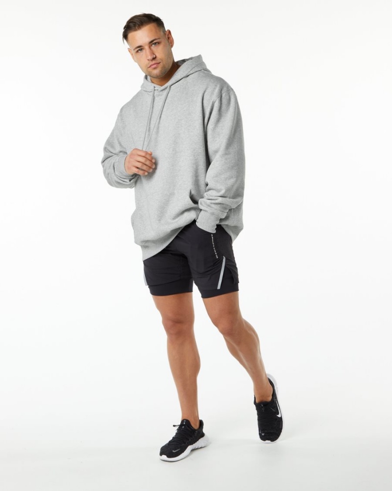 Alphalete Unity Hoodie Miesten Huppari Harmaat | RJNCP-4086