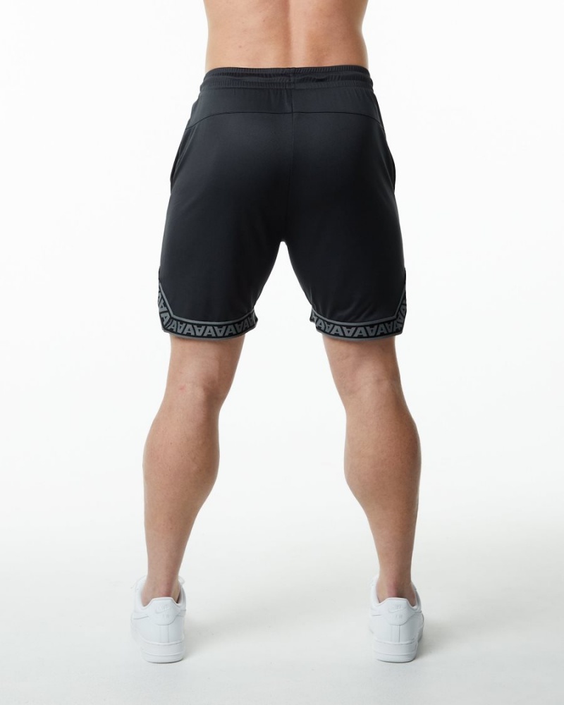 Alphalete Varsity Basketball Lyhyt 9" Miesten Shortsit Mustat | FHXTK-7815