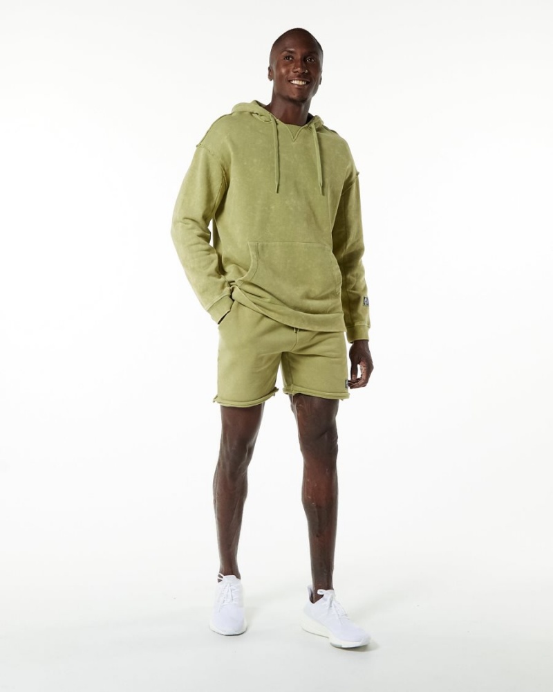 Alphalete Very Terry Hoodie Miesten Huppari Vihreä | TPZBS-7428